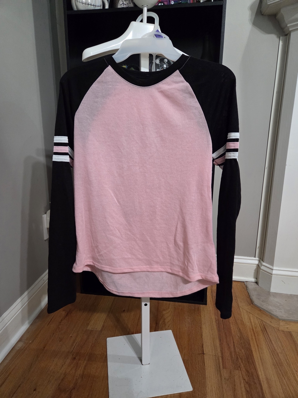 Girls' Pink & Black Unicorn Pj Set